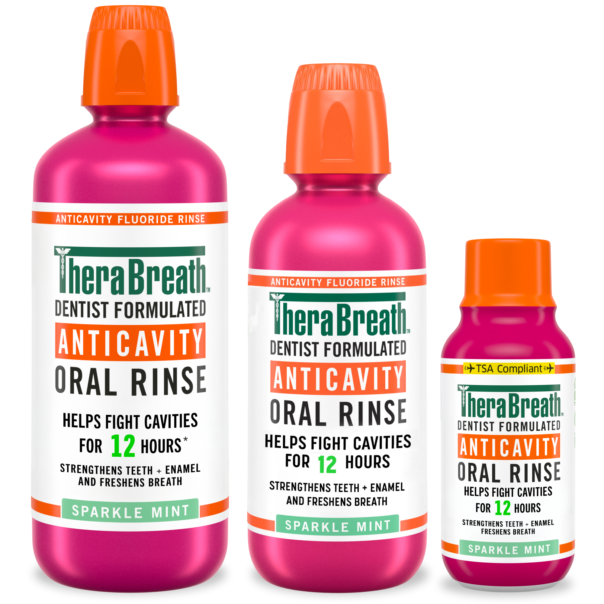 Healthiest Smile TheraBreath Mouthwash Bundle