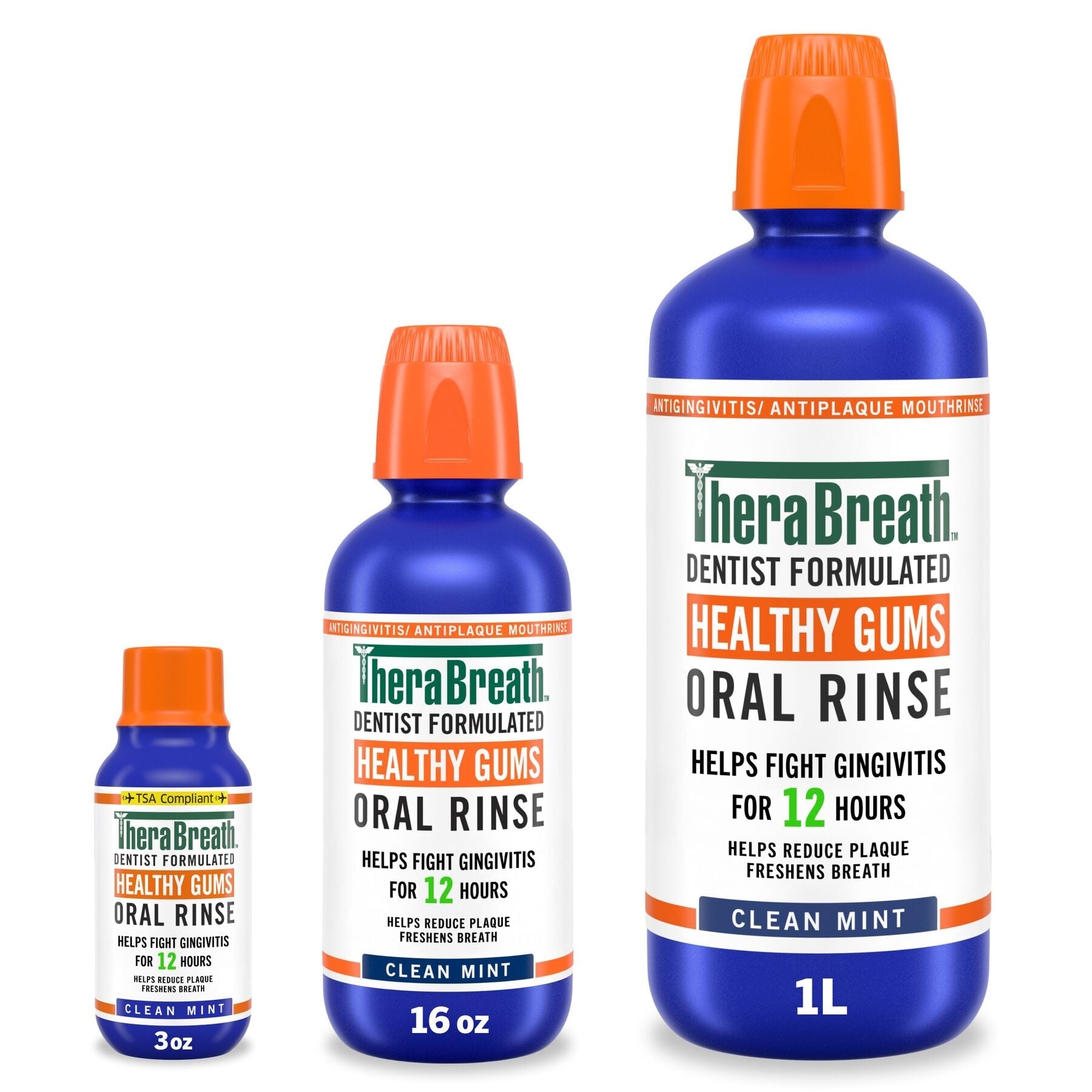 Healthiest Gums TheraBreath Mouthwash Bundle