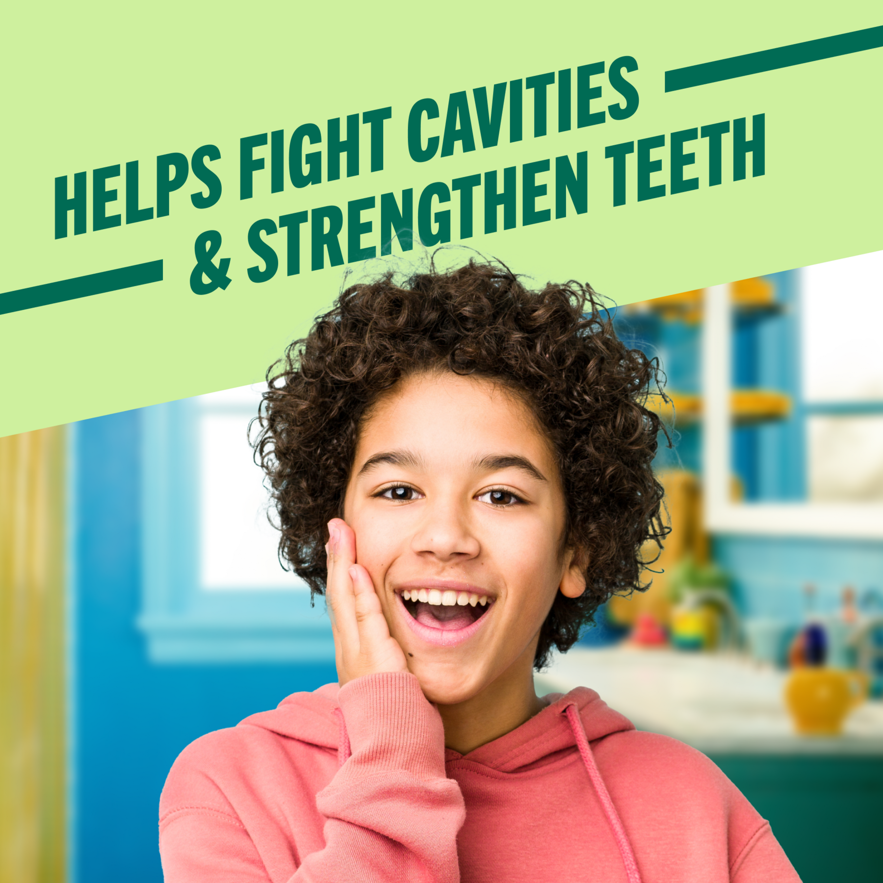 For Kids! Anticavity Oral Rinse - Strawberry Splash