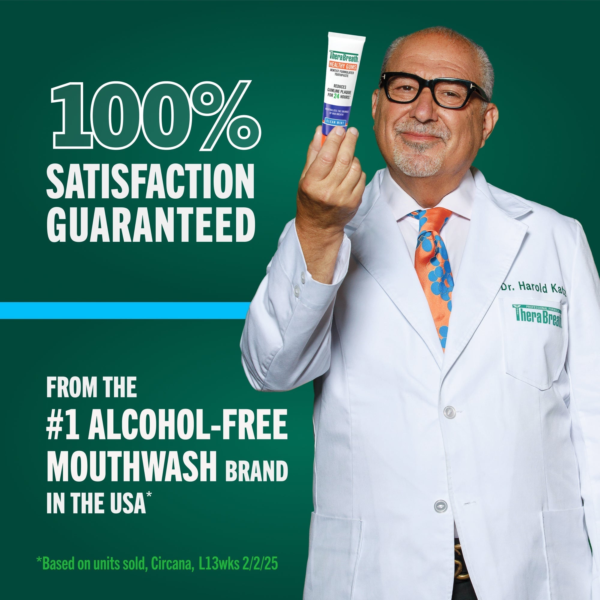 TheraBreath Whitening Toothpaste, Peroxide-Free & Anticavity, Dazzling Mint